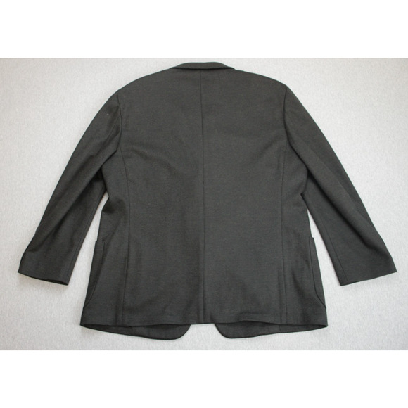 Brooks Brothers Blazer Mens 48R Gray 100% Wool 3 Buttons Unstructured - Picture 3 of 10